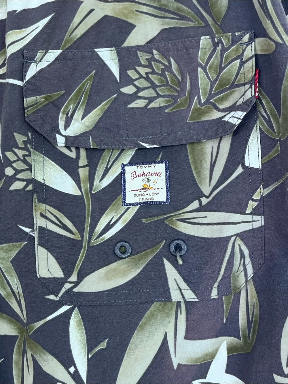 Tommy Bahama Men's Bungalow Brand Mesh Lined Floral Swim Trunks Size S; Beach